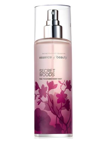 CVS Essence of Beauty Secret Woods fragrance bottle