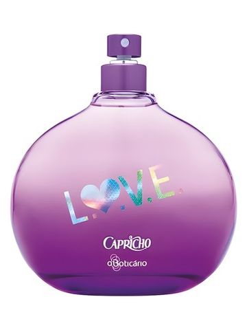 O Boticario Capricho Love fragrance bottle