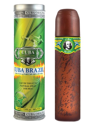 Cuba Paris Cuba Brazil fragrance bottle
