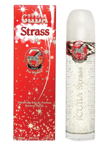Cuba Paris Cuba Strass Zebra fragrance bottle
