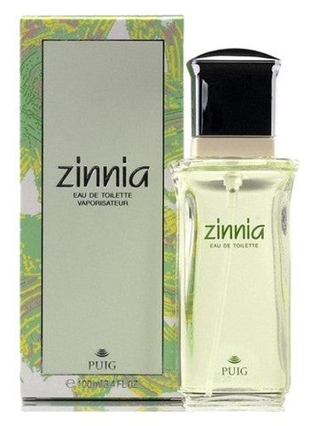 Antonio Puig Zinnia fragrance bottle