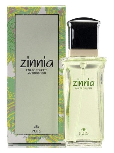 Antonio Puig Zinnia fragrance bottle