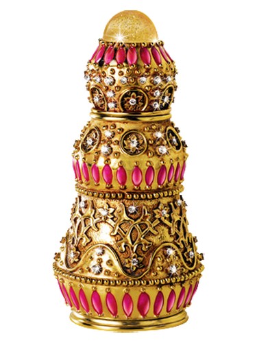 Rasasi Insherah Gold fragrance bottle