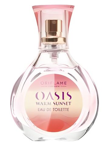 Oriflame Oasis Warm Sunset fragrance bottle