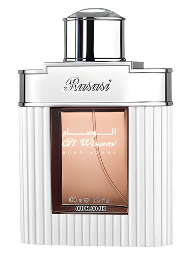 Rasasi Al Wisam Day fragrance bottle