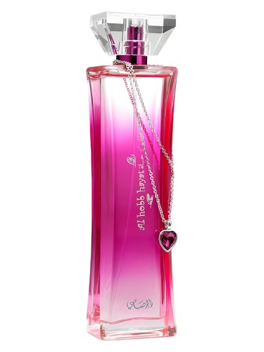 Rasasi Al Hobb Hayat fragrance bottle
