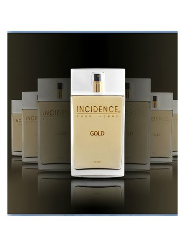 Yves de Sistelle Incidence Pour Homme Gold fragrance bottle