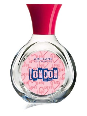 Oriflame London fragrance bottle