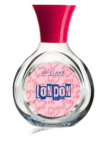 Oriflame London fragrance bottle