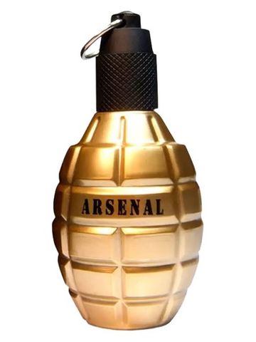 Gilles Cantuel Arsenal Gold fragrance bottle