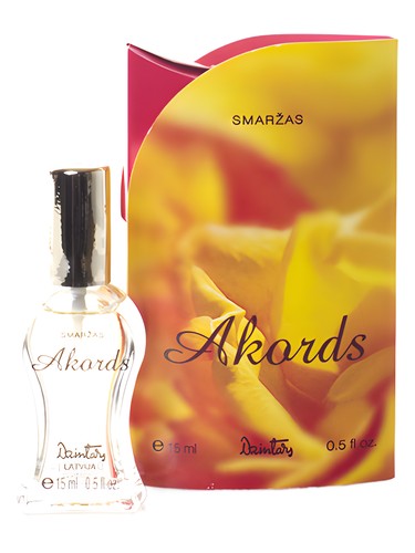 Dzintars Akords fragrance bottle