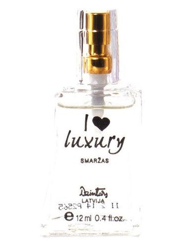 Dzintars I Love Luxury fragrance bottle