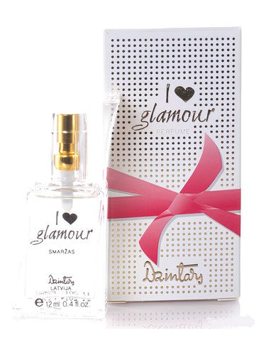 Dzintars I Love Glamour fragrance bottle