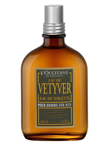 L Occitane en Provence Eau de Vétyver fragrance bottle