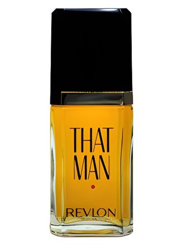 Revlon That Man fragrance bottle