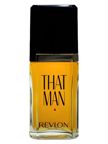 Revlon That Man fragrance bottle
