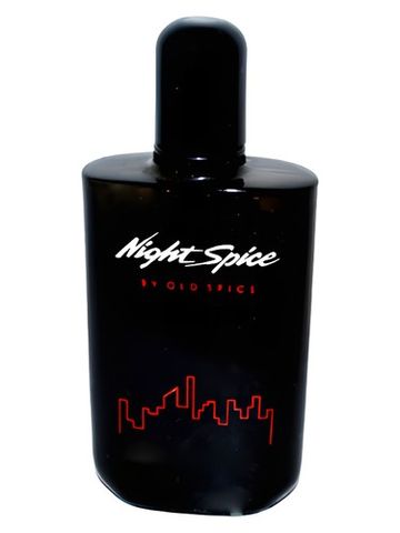 Shulton Company Night Spice fragrance bottle