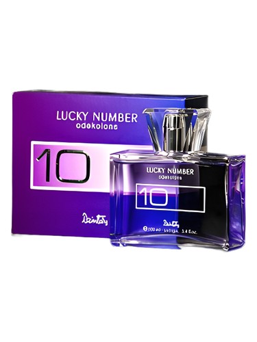 Dzintars Lucky Number 10 fragrance bottle