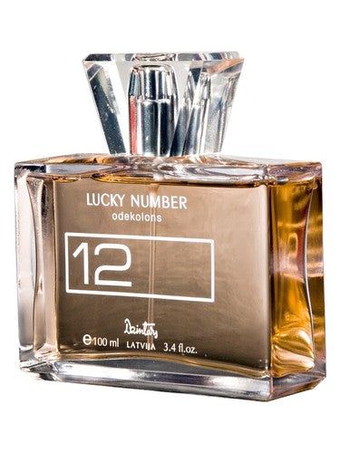Dzintars Lucky Number 12 fragrance bottle