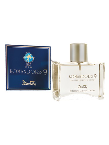 Dzintars Komandors 9 fragrance bottle