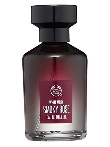 The Body Shop White Musk Smoky Rose fragrance bottle