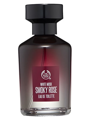 The Body Shop White Musk Smoky Rose fragrance bottle