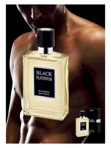 Dina Cosmetics Black Platinium fragrance bottle