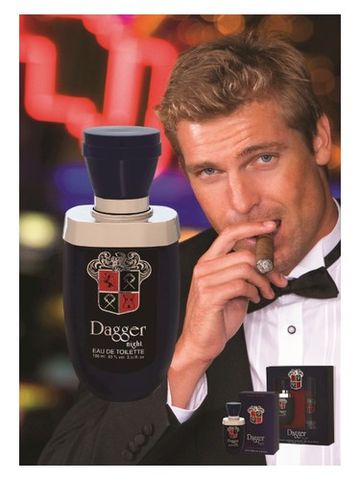 Dina Cosmetics Dagger Night fragrance bottle