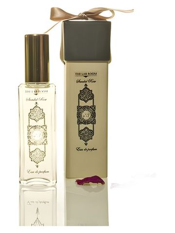 The Lab Room Sandal Rose fragrance bottle