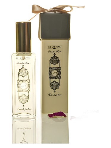 The Lab Room Sandal Rose fragrance bottle