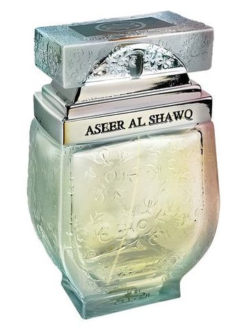 Nabeel Aseer Al Shawq Silver fragrance bottle