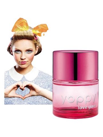 Yoppy Love Glam fragrance bottle