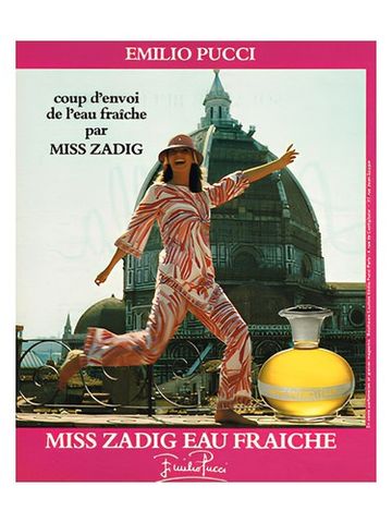 Emilio Pucci Miss Zadig Eau Fraîche fragrance bottle