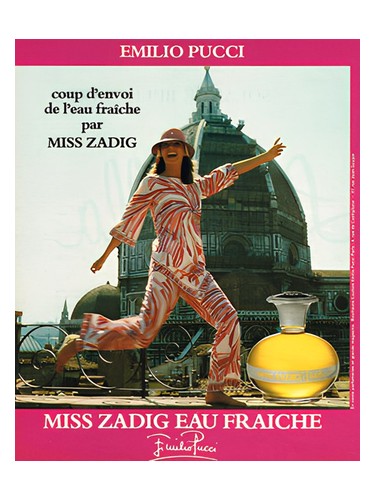 Emilio Pucci Miss Zadig Eau Fraîche fragrance bottle