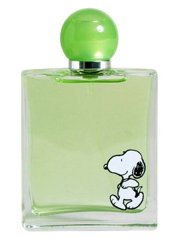 Snoopy Fragrance Groovy Green fragrance bottle