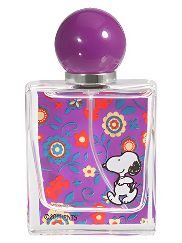 Snoopy Fragrance Endless Summer Dazzling Violet fragrance bottle