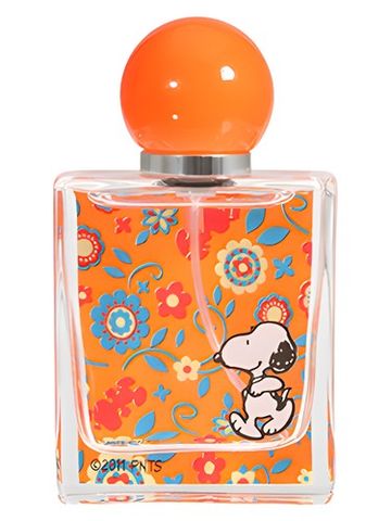Snoopy Fragrance Endless Summer Orange Splash fragrance bottle