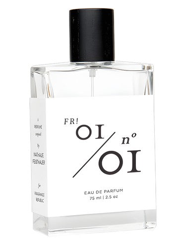 Fragrance Republic 01 01 Iris Safran fragrance bottle