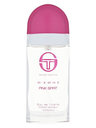 Sergio Tacchini O-Zone Pink Spirit fragrance bottle