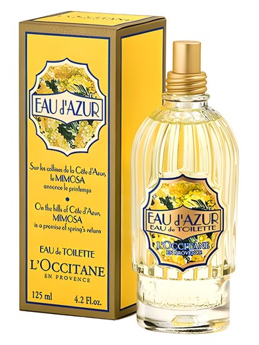 L'Occitane en Provence Eau d'Azur fragrance bottle