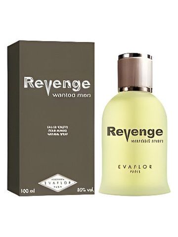 Evaflor Revenge Wanted Men fragrance bottle