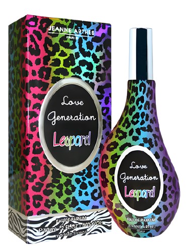 Jeanne Arthes Love Generation Leopard fragrance bottle
