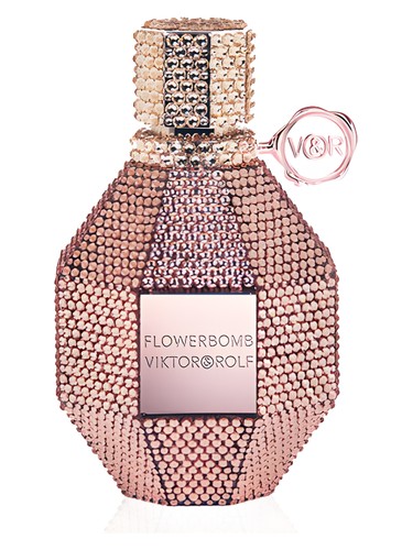 Viktor Rolf Flowerbomb Swarovski Edition 2013 fragrance bottle