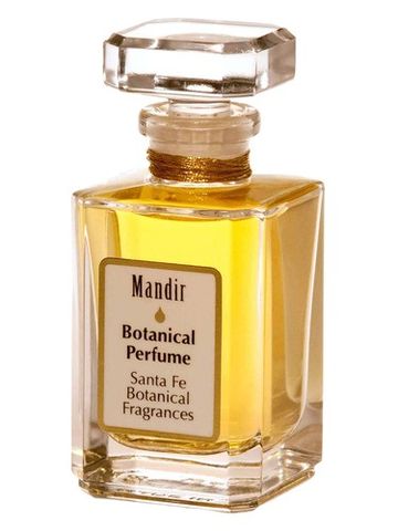 Santa Fe Botanical Natural Fragrance Collection Mandir fragrance bottle