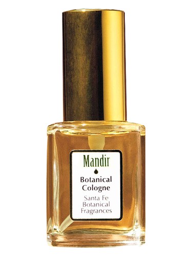 Santa Fe Botanical Natural Fragrance Collection Mandir Botanical Cologne fragrance bottle