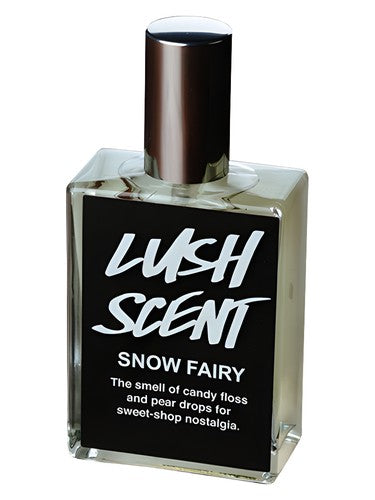 Lush Snow Fairy fragrance bottle