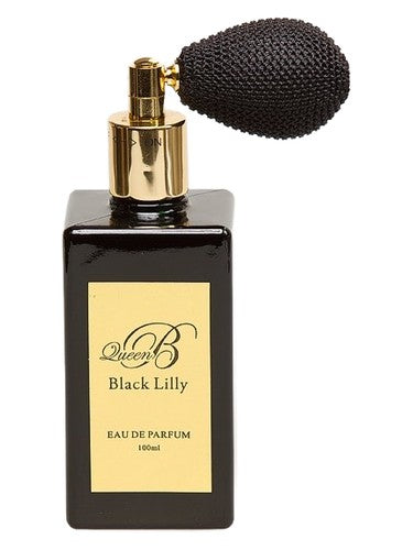 Queen B Black Lilly fragrance bottle