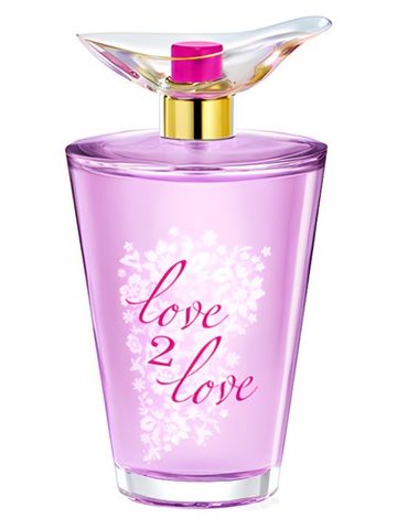 Love2Love Fresh Rose + Peach fragrance bottle