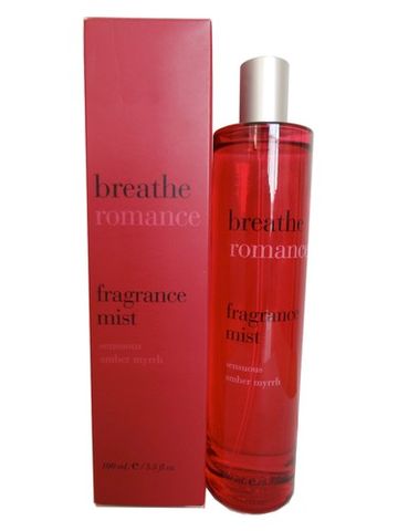 Bath & Body Works Breathe Romance fragrance bottle