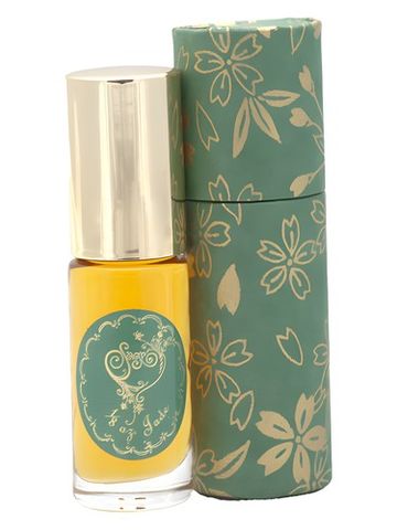 Sage Machado Jade fragrance bottle